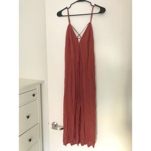 Urban Outfitters Cross Front Midi Dress